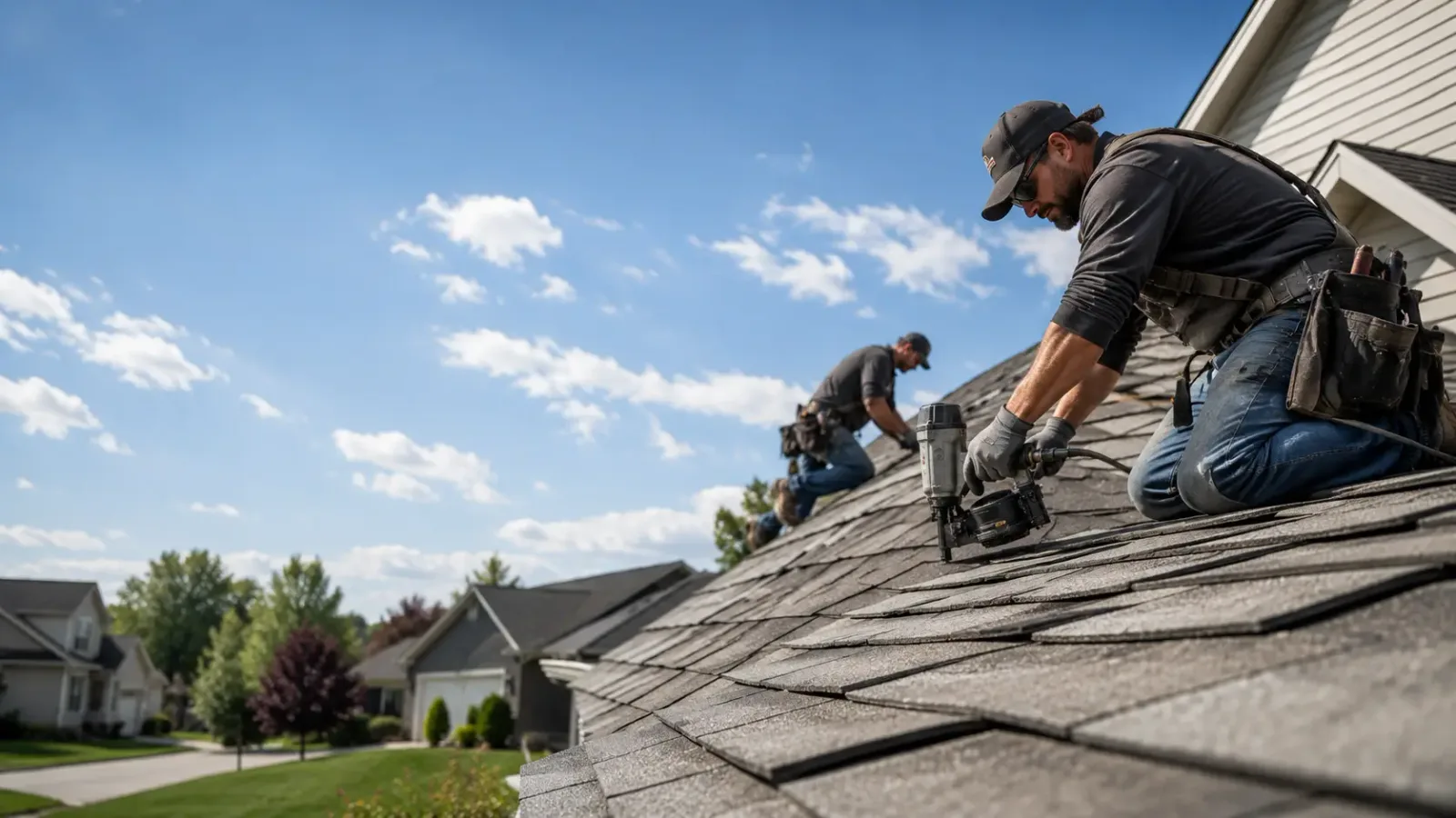 Storm Damage Roof Repair in Heyworth, IL near me